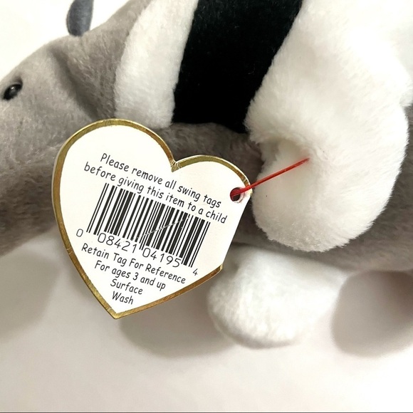 Ty Beanie Baby Ants Anteater Plush Collectible 1998 - Picture 4 of 8